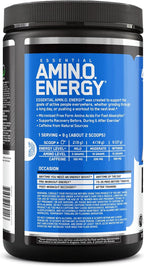 Optimum Nutrition Amino Energy - Pre Workout with Green Tea, BCAA, Amino Acids, Keto Friendly, Green Coffee Extract, Energy Powder - Blueberry Lemonade, 30 Servings (Packaging May Vary) (Pack of 6)
