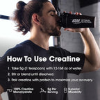 Optimum Nutrition Micronized Creatine Monohydrate Powder, Blueberry Lemonade Creatine, 60 Servings, 360 Grams (Packaging May Vary) (Pack of 6)
