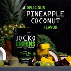 Jocko Fuel Greens Powder Bundle - Greens & Superfood Powder for Healthy Green Juice - Keto Friendly with Spirulina, Chlorella, Digestive Enzymes, & Probiotics - 60 Servings