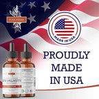 Saw Palmetto Tincture | Premium Alcohol-Free Herbal Extract from Saw Palmetto Berries | Liquid Botanical Supplement | Traditional Herbal Formula | Made in USA - 2 oz (60 ml)