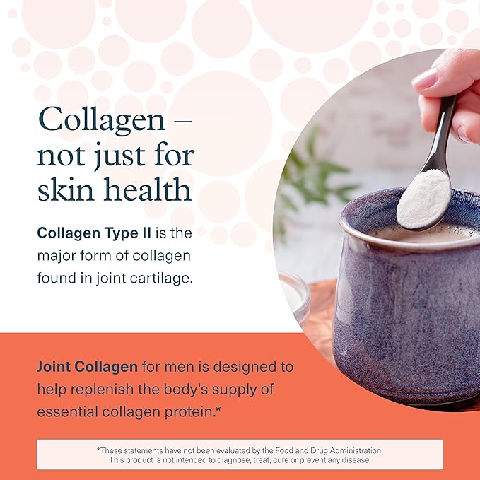 Youtheory Joint Collagen Advanced - Contains Undenatured Type II Collagen & Herbal Ingredients - Contains Bovine Source - Shellfish Free - 120 Tablets (60-Day Supply)