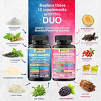 Cortisol & Myo-Inositol Supplement Bundle, Soothe & Smooth Bundle, Cortisol Balance, GABA, Magnesium, Ashwagandha, L-Theanine, D-Chiro Inositol, Folate, Berberine, Chasteberry, Zinc (3 Pack)
