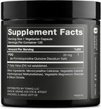 Toniiq 99%+ 20mg Supplement - Ultra High Purity PQQ 20mg Concentrated Formula - PQQ 20 mg 120 Capsules - Pyrroloquinoline Quinone Supplement - 1 Capsule Serving - Vegetarian Capsules