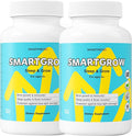 SmartGrow Premium Growth Formula for Teens – Bone, Brain, Sleep & Eye Support – Calcium, Vitamin D3, Amino Acids – Daily Wellness Supplement (180 Capsules) – 3 Month Supply