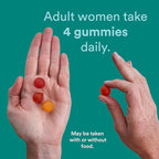 SmartyPants Prenatal Vitamins for Women, Multivitamin Gummies: Omega 3 Fish Oil (EPA/DHA), Biotin, Methylfolate, Vitamin D3, C, Vitamin B12, B6, A, K & Zinc, Inositol, 120 Count (30 Day Supply)