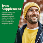 Floradix Iron + Herbs - Iron Supplement for Healthy Energy Support* - Supports Red Blood Cell Formation - Vegan, Non-GMO, Gluten-Free, Soy-Free - 120 Liquid Phyto-Caps