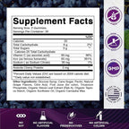 Vitamatic Iron 65 mg Gummies Supplement for Women & Men - 60 Vegan Gummies - Great Tasting Iron Gummy Vitamins with Vitamin C (1)