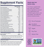 True Grace Prenatal Multivitamin - 30 Servings - Supports a Healthy Mom & Baby with Methylfolate & Choline for Fetal Brain Development - Gluten Free, Soy Free - 60 Vegan Tablets