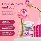 Physician's Choice Probiotics for Women - PH Balance, Digestive, UT, & Feminine Health - 50 Billion CFU - 6 Unique Strains for Women - Organic Prebiotics, Cranberry Extract+ - Womens Probiotic - 84 CT