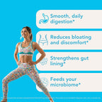 Let Loose Daily Tribiotic Pills - Probiotics, Prebiotics, and Postbiotics to Feed Your Microbiome and Support Smooth Daily Digestion, Gut Health, Gut Lining Repair for Women and Men, 30 Capsules