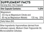 THORNE - Magnesium CitraMate & Vitamin D-5000 Duo - Heart, Bones, Muscles - 60 to 90 Servings