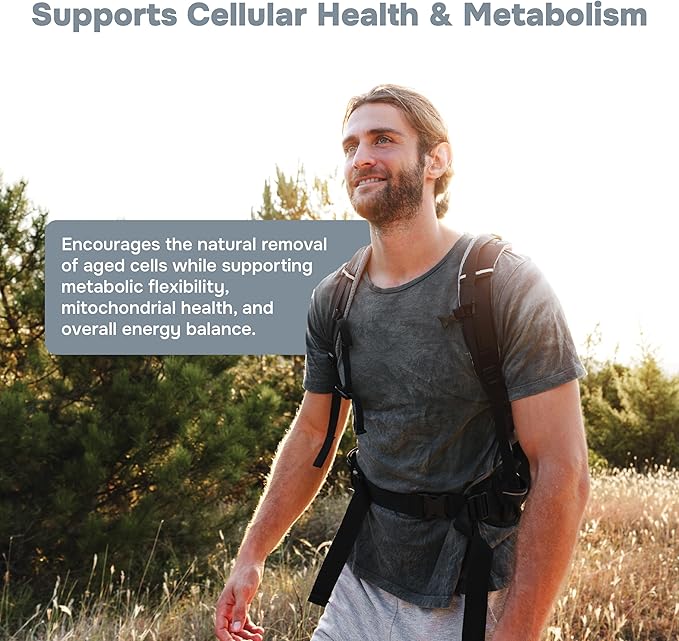 Fasting Pro NAD | NMN + Trimethylglycine (TMG) + Spermidine 12-Ingredient Formula for Autophagy, Cellular Cleansing, and Healthy Aging Support-90 Capsules