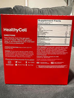 Healthycell Heart & Vascular Health Daily Liquid Supplement - Cardiovascular Support with Beet Root Powder, Resveratrol, CoQ10, Omega-3 & Vitamin K - 30 Gel Packs