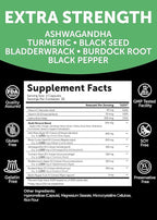 Lunakai USA Made Irish Sea Moss Capsules with Black Seed Oil, Ashwagandha, Burdock Root & Bladderwrack, 60ct