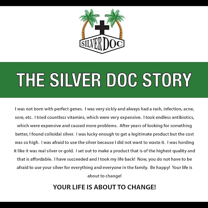 Colloidal Silver Hydrosol Dropper, Natural Alternative & Immune Support, More Effective Than Any Colloidal Product, 2-4oz Dropper Bottles, Silver Hydrosol Drops