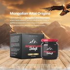 AMU NUTRITION Shilajit Pure Himalayan Organic - Harvested from Mongolia - Shilajit for Men - Natural Source of Fulvic Acid Trace Minerals- 80GR