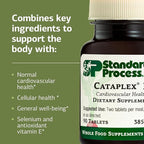 Standard Process Cataplex E2 - Vitamin E & Selenium Supplement for Cardiovascular & Cellular Health - Antioxidant Support for Heart Health - Non-Dairy & Non-Soy - 90 Tablets