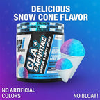 BPI Sports CLA+Carnitine – CLA L Carnitine & Linoleic Acid – L Carnitine Supplement for Weight Loss, Metabolism & Lean Muscle – Caffeine Free – Snow Cone – 50 Servings – 12.34 oz