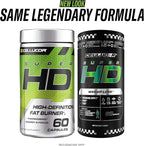 Cellucor SuperHD Thermogenic Fat Burner Weight Loss Supplement, Appetite Suppressant, & Energy Booster Capsimax, Green Tea Extract, 160mg Caffeine & More 60 Capsules (Packaging May Vary)