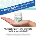 BioGaia Prodentis 3-Pack | Dental Probiotic Lozenges | Promote Healthy Gums & Teeth | Defend Against Dental Problems | Replenish Oral Microbiome | Improve Oral Health | Mint Flavor | 90 Day Supply