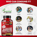 Humming Herbs Calcium Magnesium Butyrate Capsules (90)