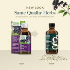 Gaia Herbs Black Elderberry Syrup Kids Daily - Delicious Immune Support Supplement for Kids* - Organic Black Elderberries & Honey - USDA Certified Organic Syrup - 3 Fl Oz (About 18 to 26 Servings)
