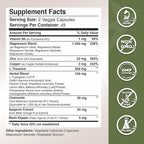 Gade Nutrition Magnesium Glycinate & Magneisum Supplements with Apigenin, L Theanine 200 mg, 5 HTP, GABA Calm Brain Booster Supplement Sleep Aid Ashwagandha L Tryptophan Chamomile