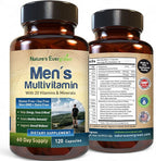 Best Multivitamin for Men | Completely Men's Multivitamins & Multiminerals with Over 20 Vitamins A, C, D, E, B12, Zinc & More Essential Vitamins for Men | Energy, Focus & Immune Health. 120 Capsules