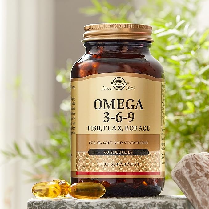 EFA 1300mg Omega 3-6-9 Solgar 60 Softgel