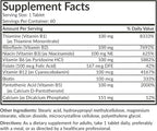 Futurebiotics Super B 100 Sustained Release Vitamin B Complex Non-GMO, 60 Vegetarian Tablets