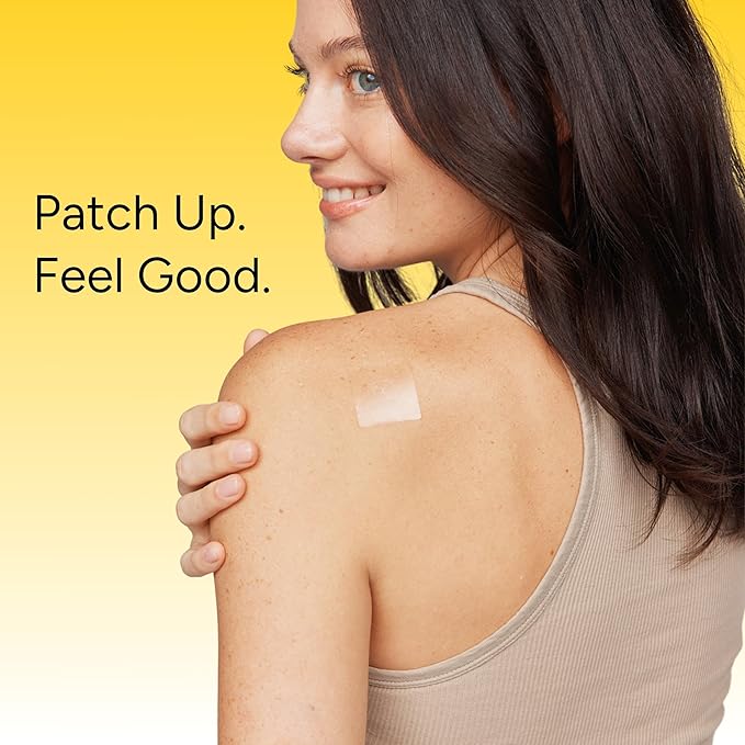The Patch Remedy Recover Patch | Glutathione, Milk Thistle, NAC, Ginger, Ginseng & Prickly Pear | 30 Patches