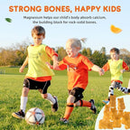 Calm Magnesium Gummies for Kids - Magnesium Glycinate Supplement for Sleep, Brain, Immune & Bone Health - Great Tasting Magnesium Gummies for Kids & Adults - Vegan Sugar Free Orange 60ct