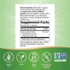 Nature's Way Grape Seed Standardized Extract, Supports Healthy Skin and Veins*, Antioxidant Support*, Non-GMO Project Verified, 60 Vegan Capsules (Packaging May Vary)