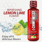 iSatori L-Carnitine LS3 3000, Triple-Blend Liquid L Carnitine Supplement, with Acetyl & Tartrate, Stimulant Free Energy, Low Calories, Sugar or Gluten, Keto-Friendly, Lemon Lime (32 Servings)