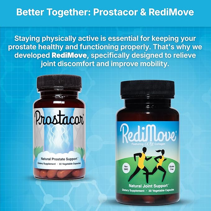 Prostacor - Natural Prostate Support Supplement - Non-GMO, Vegan, Gluten-Free