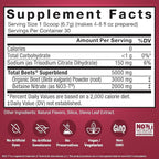 Force Factor Total Beets Superfood Beet Root Powder 2-Pack, Nitrates to Support Circulation, Blood Flow, Nitric Oxide, Energy, Endurance, Stamina, Cardiovascular Heart Health Supplement, 60 Servings