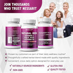 Organic Iron High Potency with Vitamin C, Folic Acid - High-Absorption Formula Vitamin B1, Vitamin B6, Vitamin B12 - Support Blood Building - 150 Count