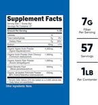Nutricost Prebiotic Fiber Unflavored (1 Pound) - Vegan, Gluten-Free, GMO-Free