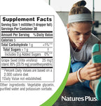 NaturesPlus Herbal Actives Grape Seed 25 mg Liquid Suspension - Vegan Drops, 1 fl oz - Vegetarian, Gluten-Free - 30 Servings