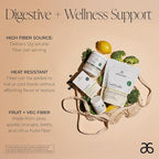 GutHealth Prebiotic Fiber – 12g Soluble Fiber including Inulin for gastrointestinal health, Regularity, Satiety, and Daily Gut Wellness; Easy to Mix Into Drinks or Food, 30 servings, by Arbonne.