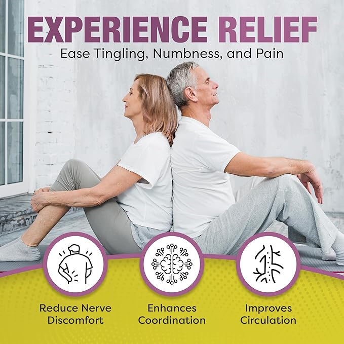 Advanced Nerve Support Formula. Peripheral Neuropathy Supplement with Alpha Lipoic Acid for Healthy Nerve Repair & Function. Maximum Strength Formula, 120 Capsules