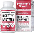 Physician's CHOICE Digestive Enzymes for Bloating & Digestion - 16 Enzymes with Organic Prebiotics & Probiotics for Gut & Digestive Health - Meal Time Discomfort Relief - Dual Action Support - 60 CT