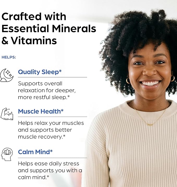 Magnesium Glycinate 500mg High Absorption Capsules with Vitamin C D3 B6 Zinc | Quality Sleep, Relaxation & Muscle Health Supplement for Women and Men | Chelated Magnesium 120 Count | Easy to Swallow