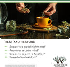 Double Wood Relaxation Duo - Magnesium Glycinate & Apigenin - Complementary Support for Sleep, Calm, and Daily Wellness - Vegan, Non-GMO, Gluten Free