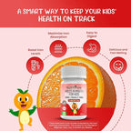 Kids Chewable Iron Supplement, Ferronyl® Carbonyl Iron 9 mg, Vitamin C 30 mg, Tangerine Tango Orange Flavor, 90 Count