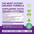 Ashwagandha Gummies & Vitamin D3 Gummies Organic Aswangdha Supplement for Improve Sleep, Stress Relief & Mood Calm (Grape Berry,Non-GMO, Gluten-Free & Sugar Free)-1 Pack