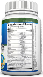 4-in-1 Probiotics, Prebiotics & Postbiotics with 18 Digestive Enzymes for Women & Men - Complete Gut & Digestive Support Supplement - Bloating Relief and Enzymes for Digestion - Non GMO - Vegan