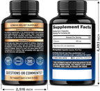 L Theanine 400 mg | L-Theanine Stress Relief | Extra Strength Supplement | Made in USA | Relaxation, Sleep & Calm Support | For Men & Women | Plant Based, Non-GMO & Gluten-Free | 120 Vegan Capsules