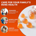 (3 Pack) Calcium Citrate 1200 mg with Vitamin D3 Gummies for Women & Men,Calcium Supplements,High Absorption for Bone Muscle Healthy - Easy to Digest, Sugar Free,Vegan,Orang Flavor,60 Day Supply