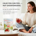 Cortisol Calm – Calm Magnesium Drink Mix for Relaxation & Daily Wind-Down, Magnesium Bisglycinate Powder with L-Theanine & Ashwagandha KSM-66, Raspberry Lemon, 30 Servings